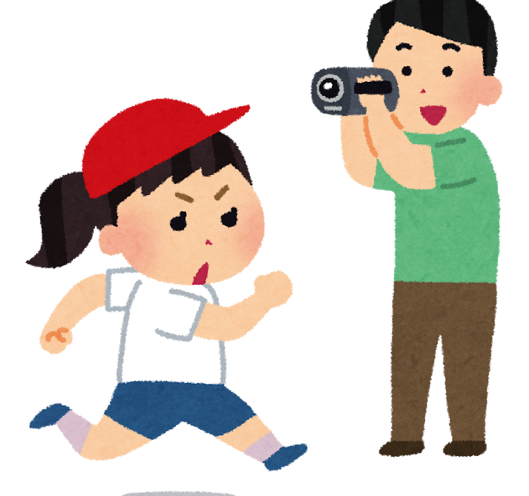 動画編集　運動会